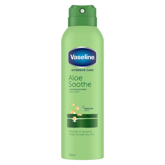 Vaseline Intensive Care Aloe Soothe Spray Moisturiser (190ml)